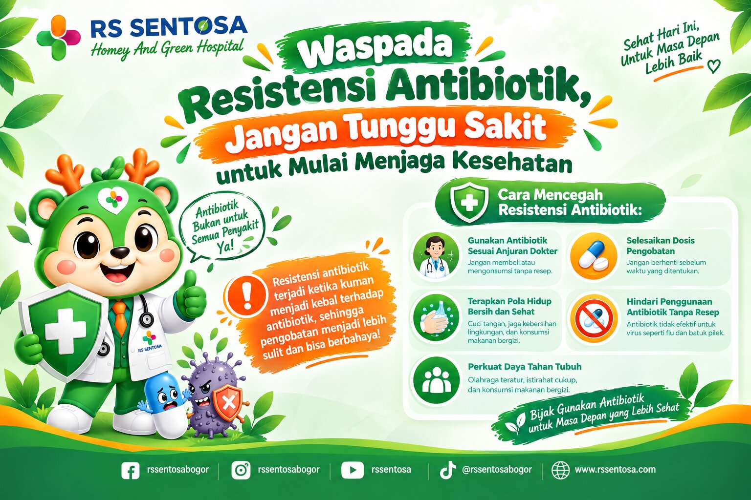 Antibiotik Tak Lagi Ampuh? Mari Kenali Bahaya Resistensi dan Cara Mencegahnya
